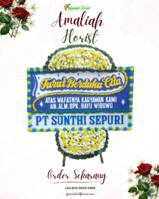 Papan Bunga Duka di Sekadau Hilir