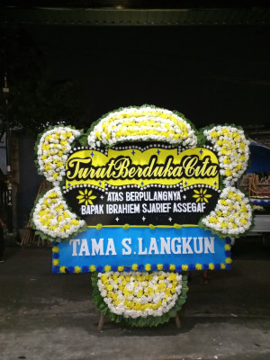 Papan Bunga Duka di Sekadau Hilir
